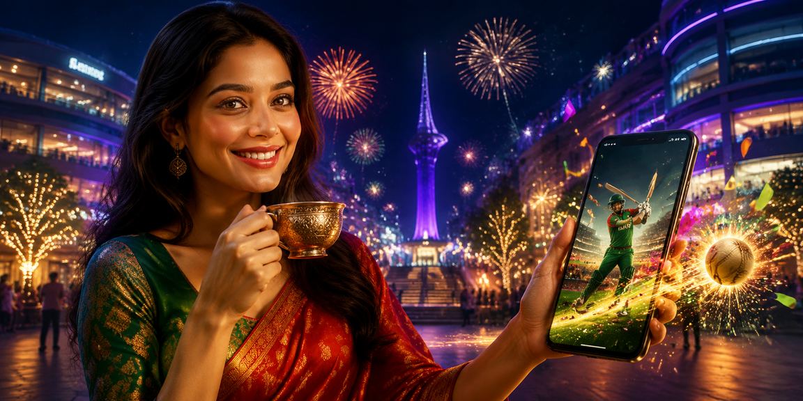 রংপুর ক্রিকেট বেটিং এর Neon আলোসহ চিত্র